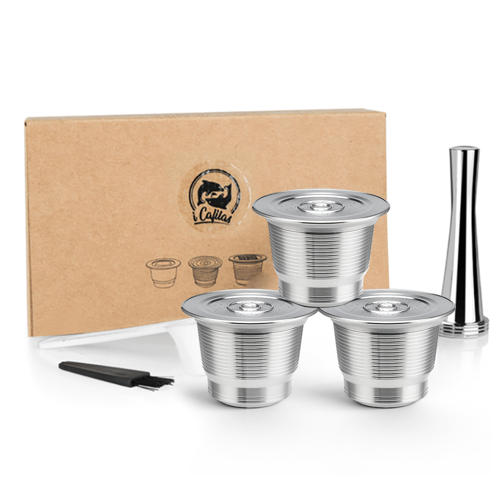 Coffee Equipment Wholesale - Nespresso Reusable Coffee Capsule Stainless Steel