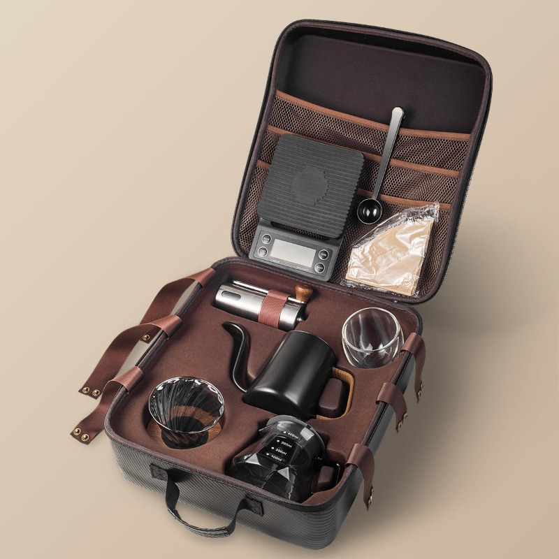 Coffee Equipment Gift Set - Hand brewed coffee set Outdoor camping