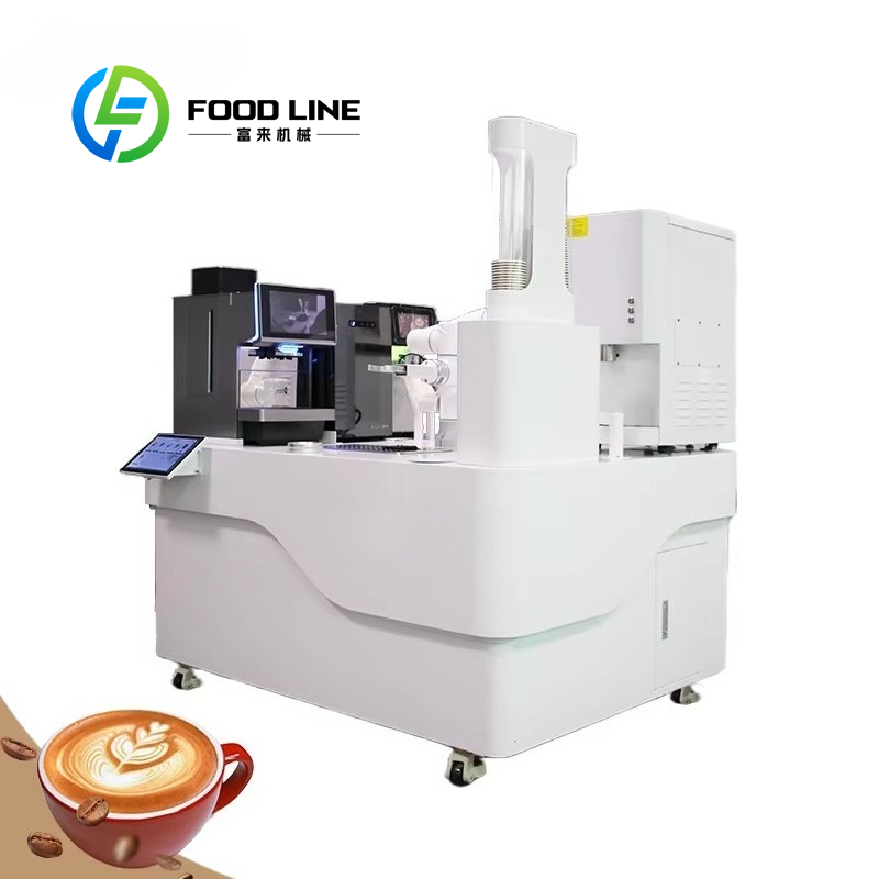 Coffee Equipment Service - Customized Commercial Robotic Coffee Bar 6-Axis