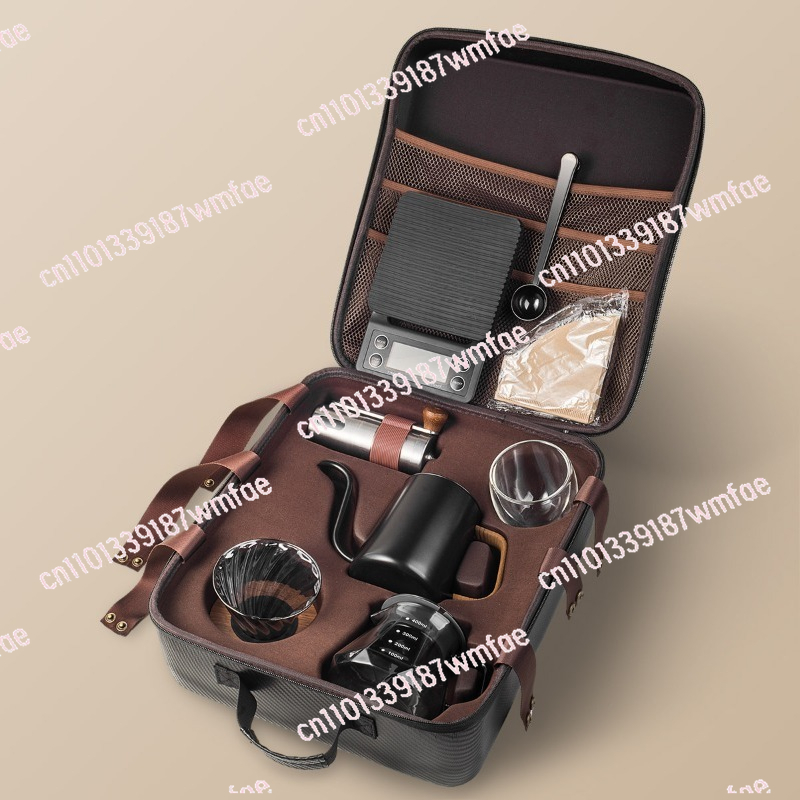 Coffee Equipment Gift Set - Hand brewed coffee set, outdoor camping