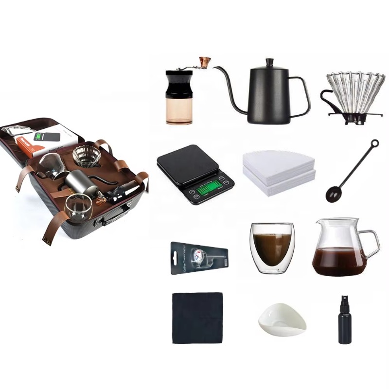 2026In Stock 10 12 Piece Hand- - Coffee Equipment Gift Set 评论和价格