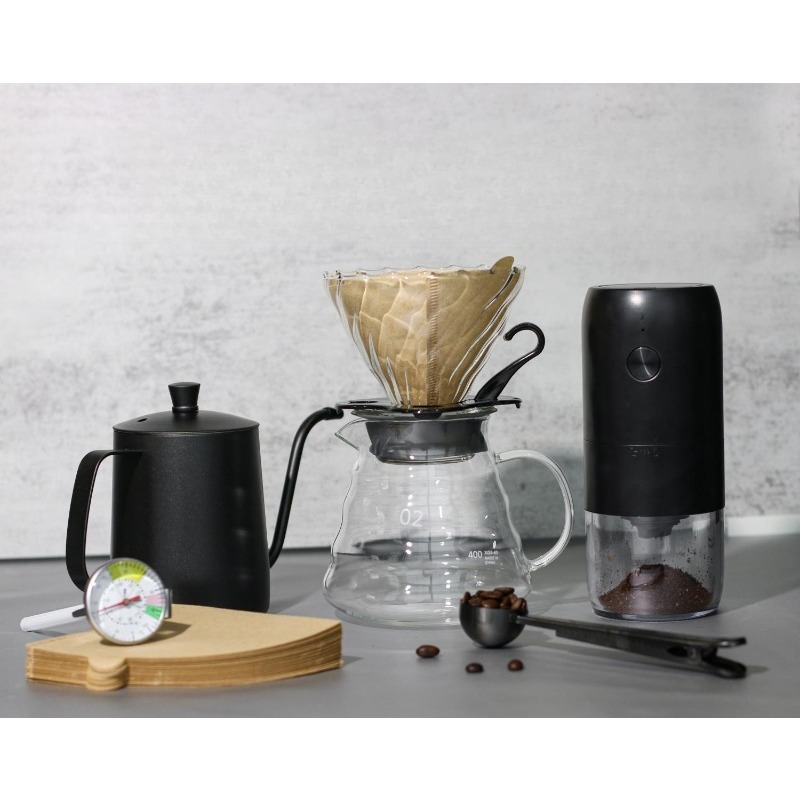Hand brewed coffee pot set gif - Coffee Equipment Gift Set 评论和价格