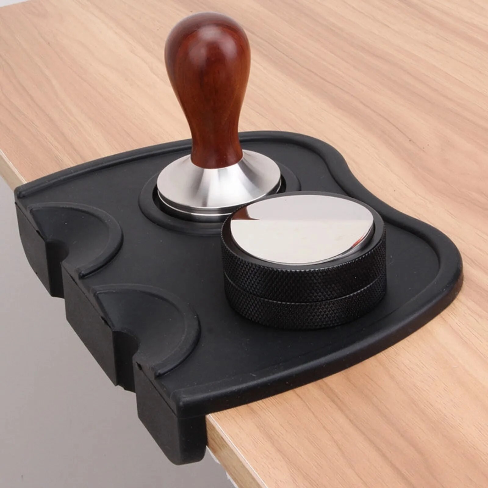 Espresso Coffee Tampers Mat St - Coffee Distribution Tool 评论和价格
