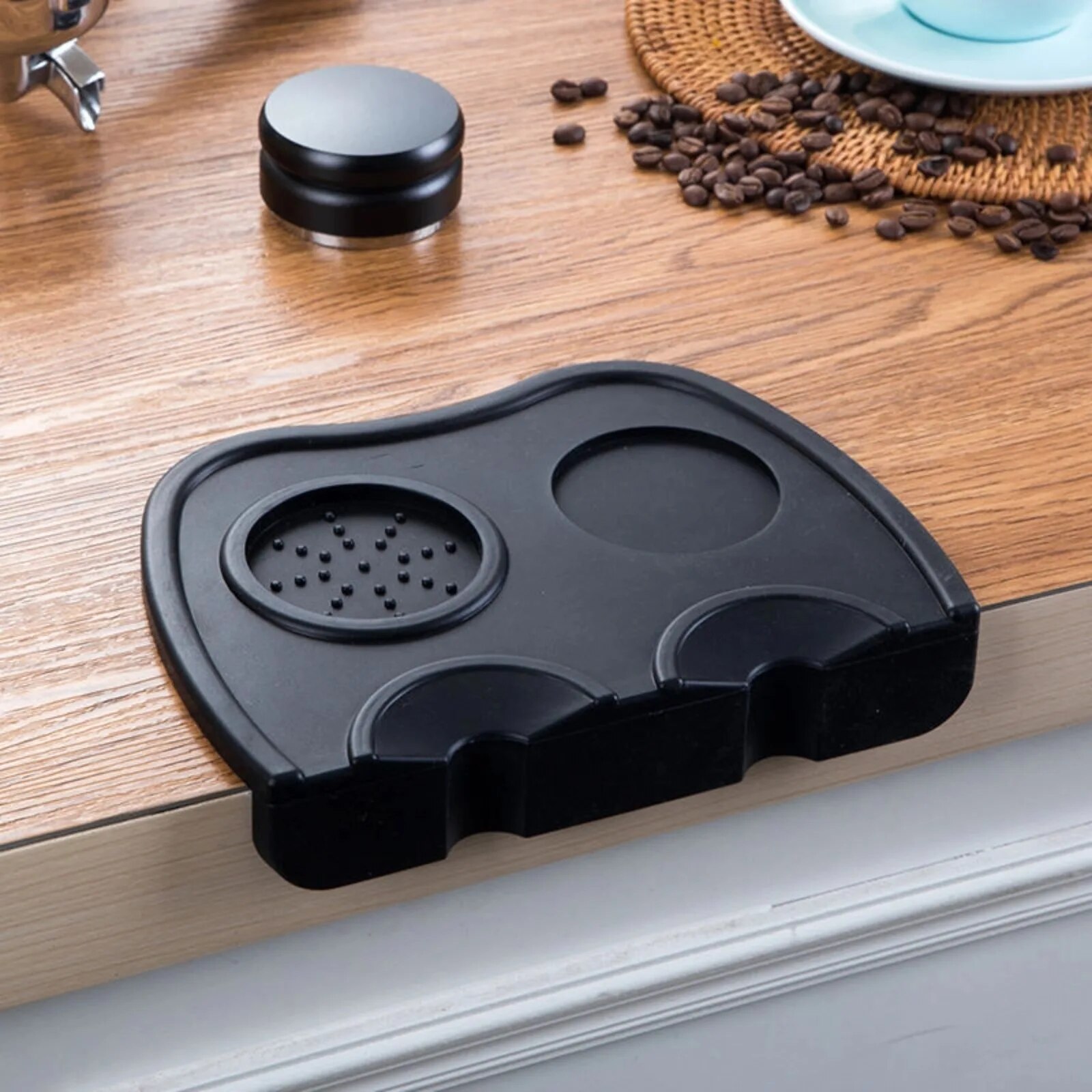 Espresso Coffee Tampers Mat St - Coffee Distribution Tool 评论和价格