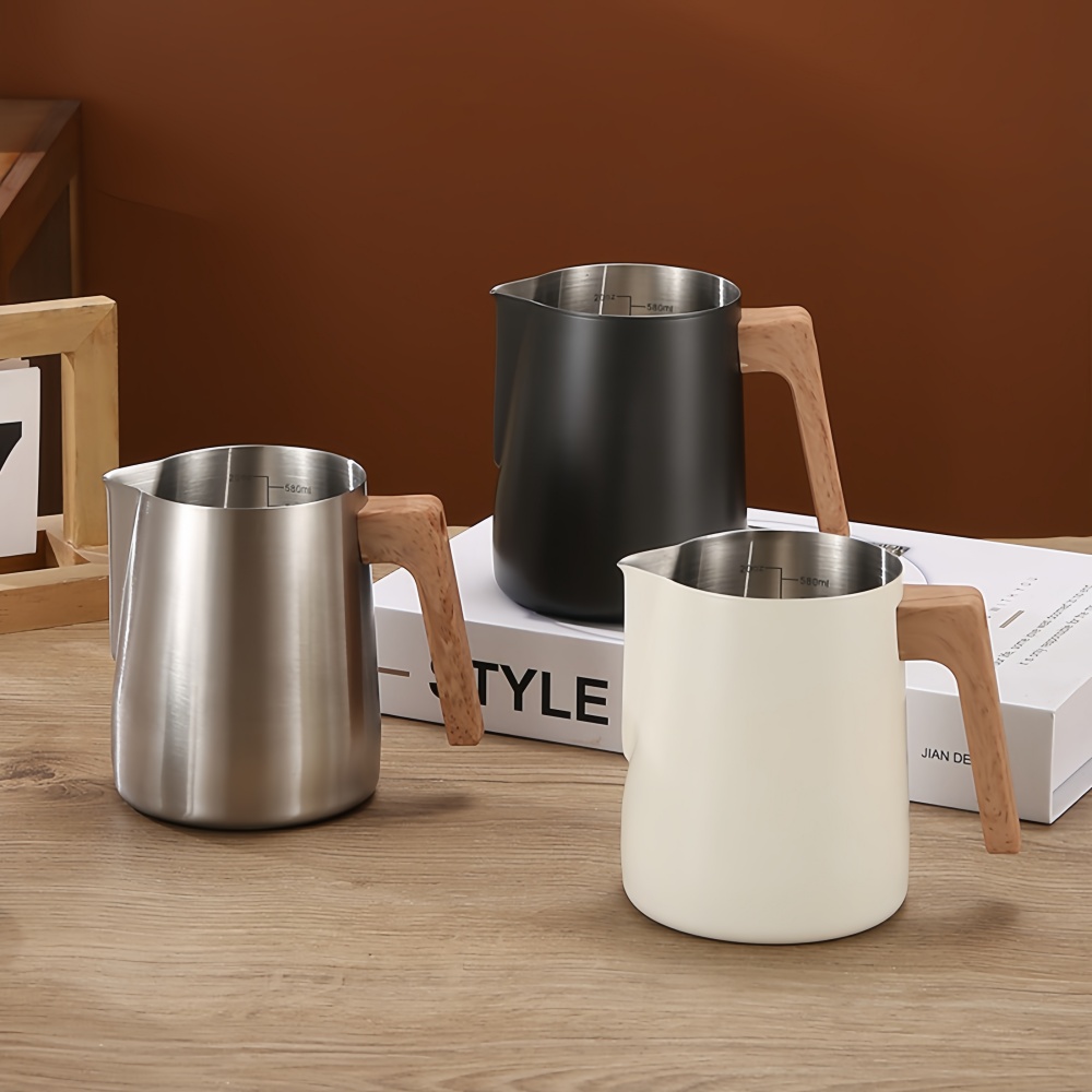 Coffee Milk Frothing Pitcher J - Milk Steaming Pitcher 评论和价格