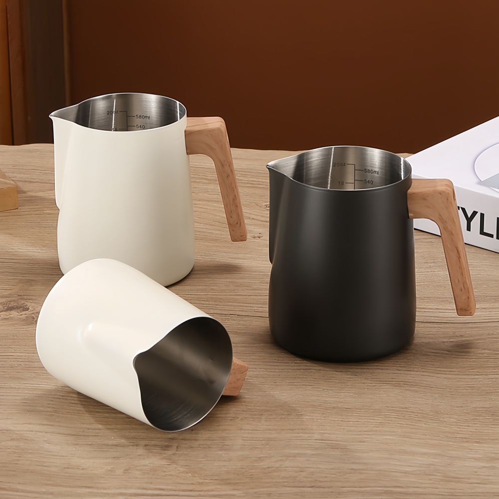 Coffee Milk Frothing Pitcher J - Milk Steaming Pitcher 评论和价格