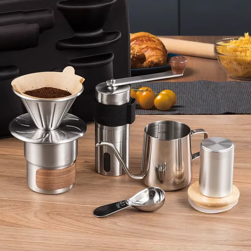 Hand Brewed Coffee Set Outdoor - Coffee Equipment Gift Set 评论和价格