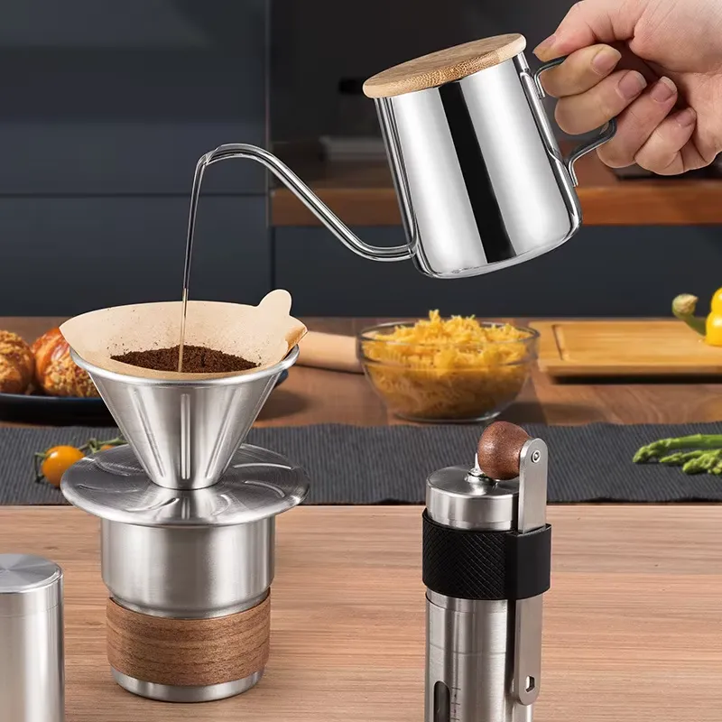 Hand Brewed Coffee Set Outdoor - Coffee Equipment Gift Set 评论和价格
