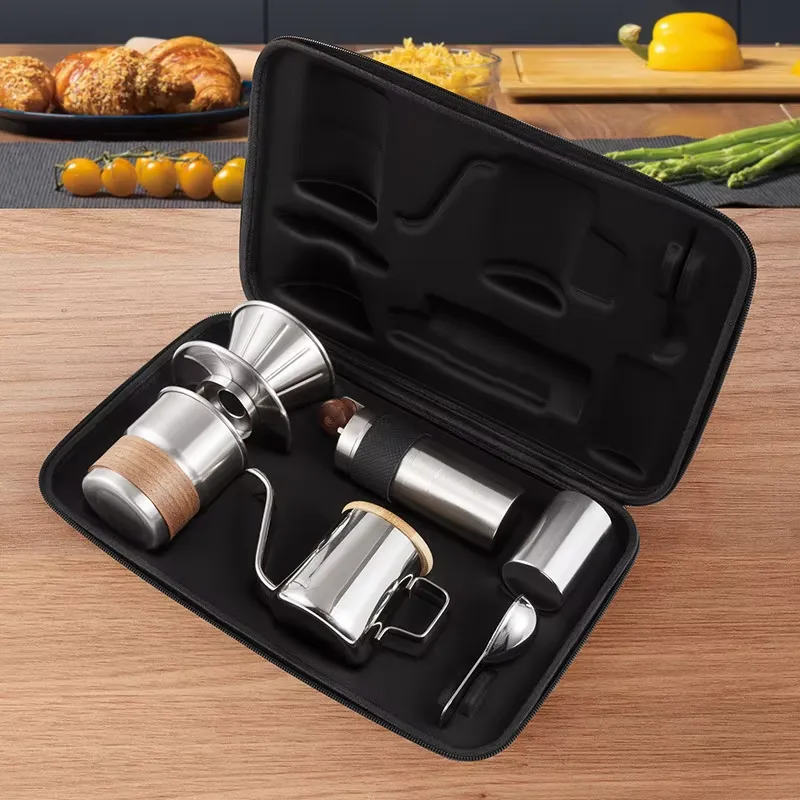 Hand Brewed Coffee Set Outdoor - Coffee Equipment Gift Set 评论和价格