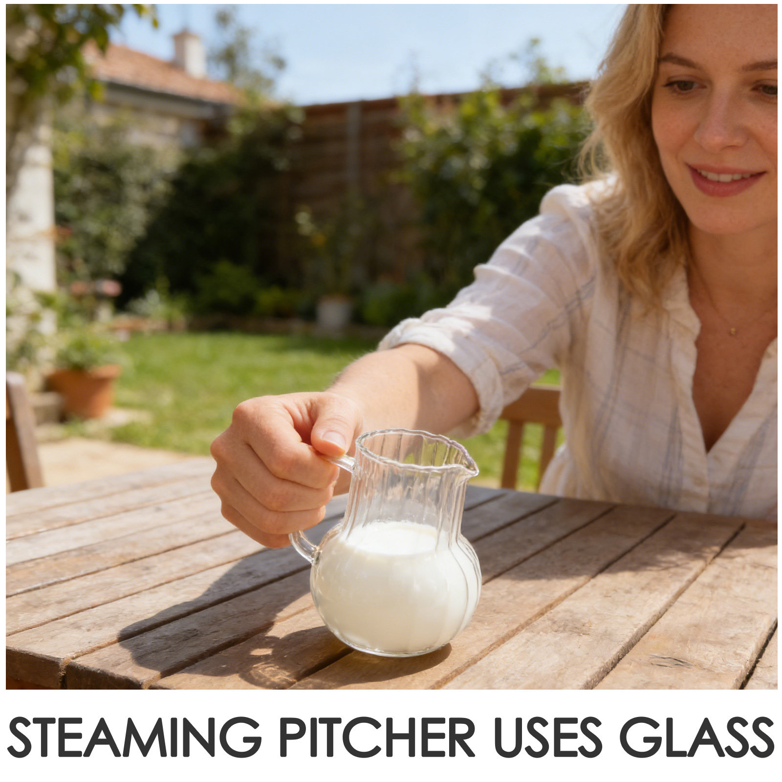 6.8oz 200Ml Glass Milk Pitcher - Milk Steaming Pitcher 评论和价格