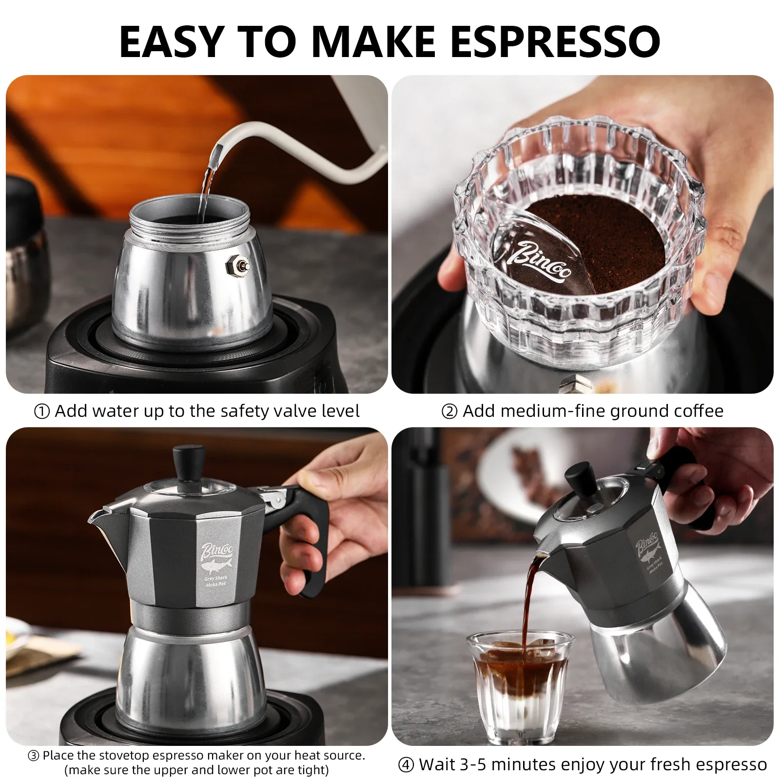 Bincoo 2 Cups Double Valve Mok - Coffee Equipment Wholesale 评论和价格