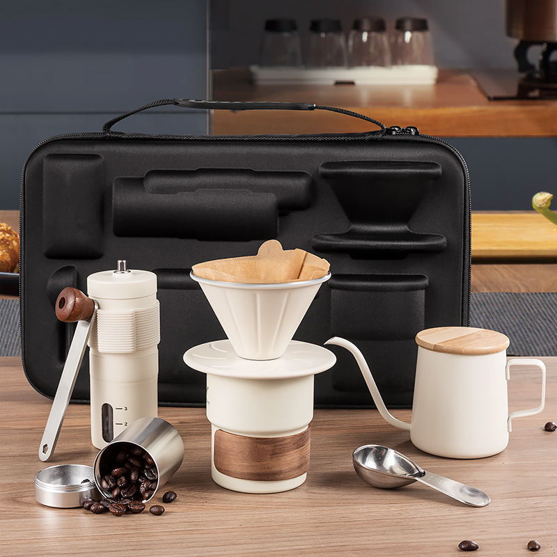 Hand brewed coffee pot set, po - Coffee Equipment Gift Set 评论和价格