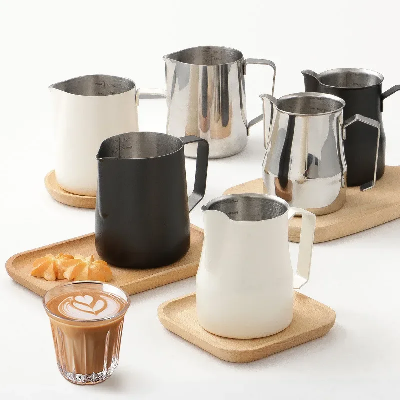 Coffee Milk Frothing Pitcher J - Milk Steaming Pitcher 评论和价格