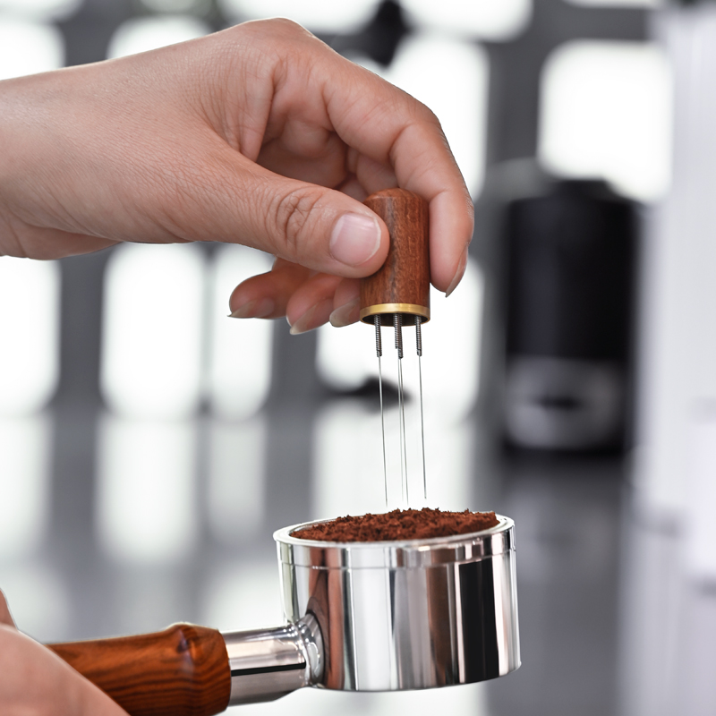 6/8 Needle Stainless Steel Cof - Coffee Distribution Tool 评论和价格