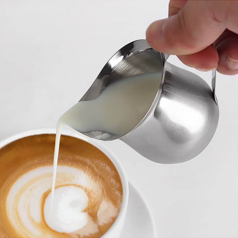 2/3/5/7oz Coffee Milk Frothing - Milk Steaming Pitcher 评论和价格