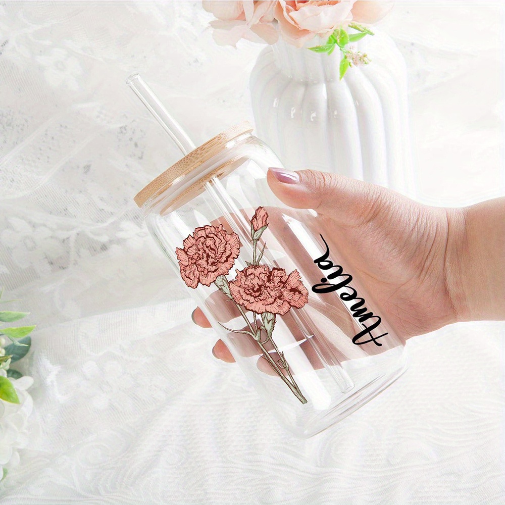 Custom Birth Flower Carnation  - Coffee Equipment Names 评论和价格