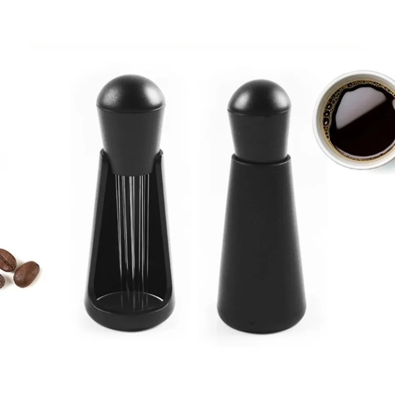 Wood Handle Needle Coffee Dist - Coffee Distribution Tool 评论和价格