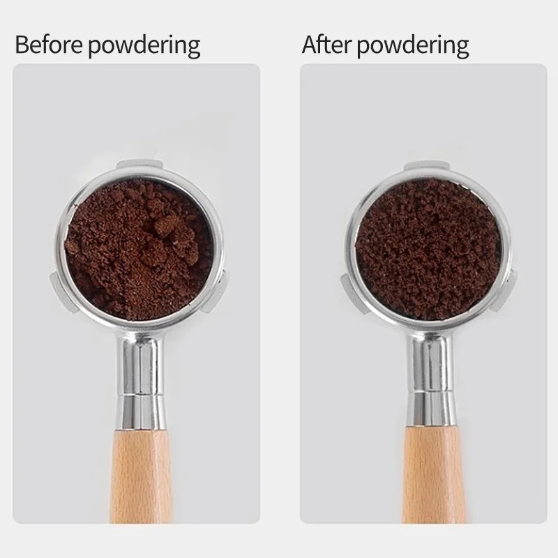 Wood Handle Needle Coffee Dist - Coffee Distribution Tool 评论和价格