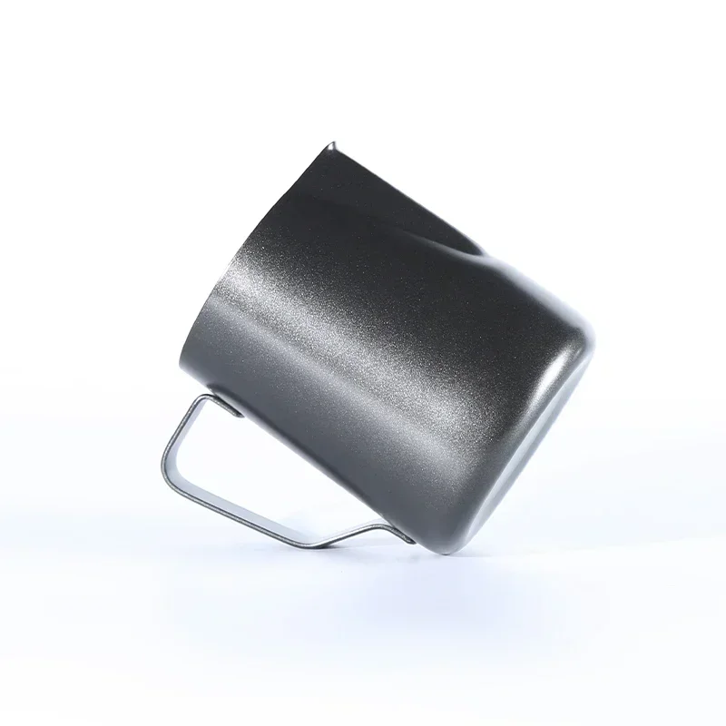 Thick Black 350/600ml Latte Ar - Milk Steaming Pitcher 评论和价格