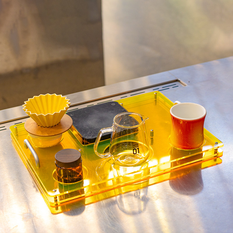 Acrylic coffee tray, used to s - Coffee Equipment For Cafe 评论和价格