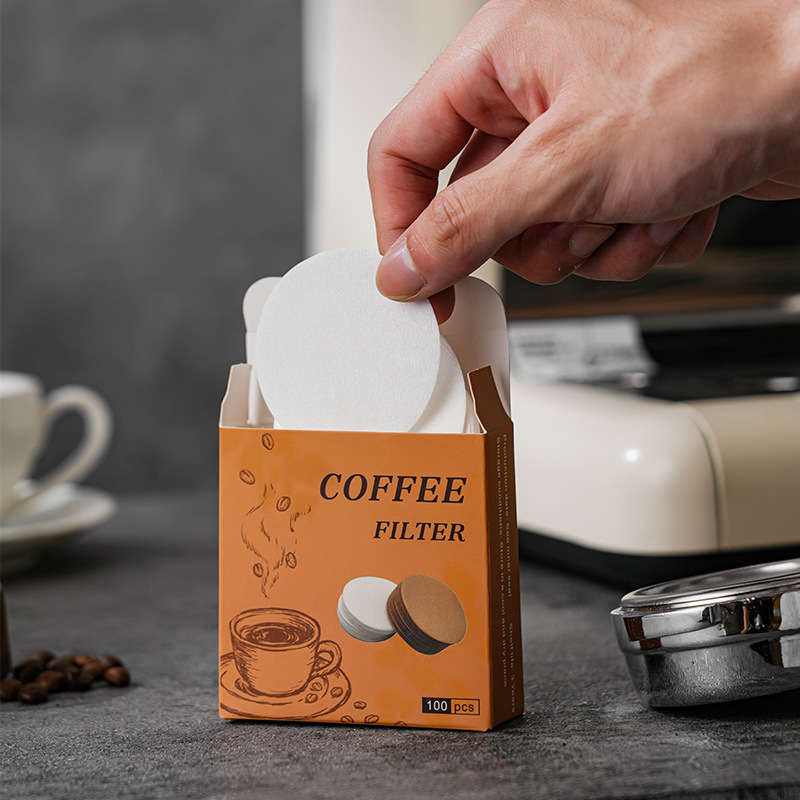 100Pcs Round Coffee Filter Pap - Coffee Equipment Wholesale 评论和价格