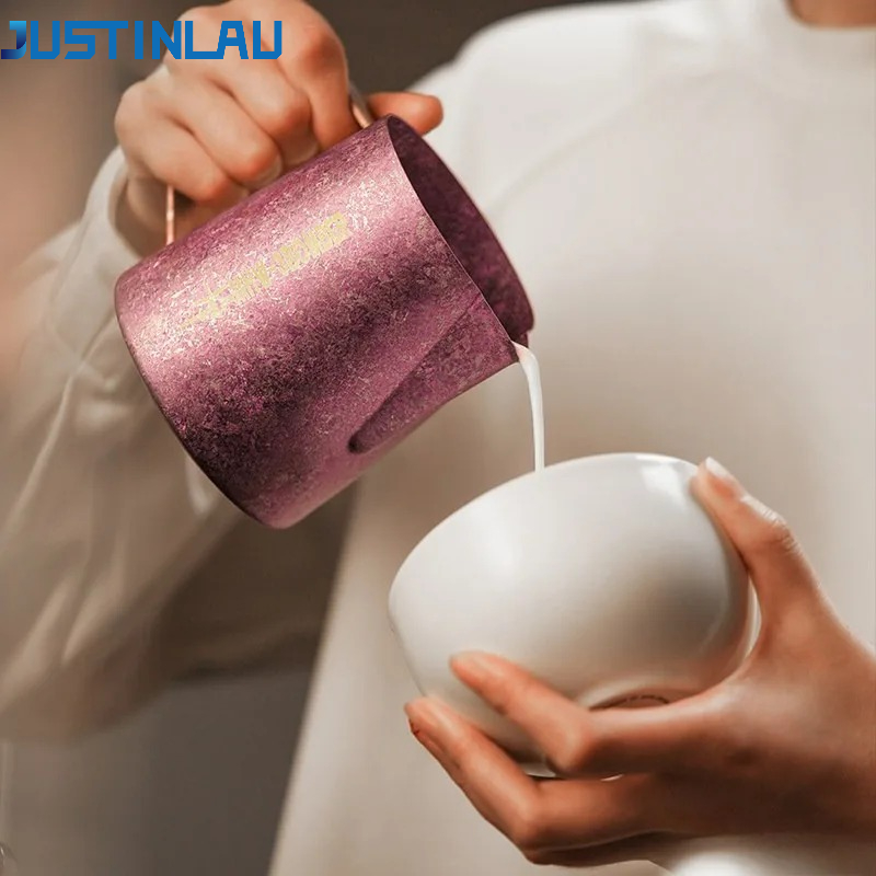 JUSTINLAU 600ml Pure Titanium  - Milk Steaming Pitcher 评论和价格