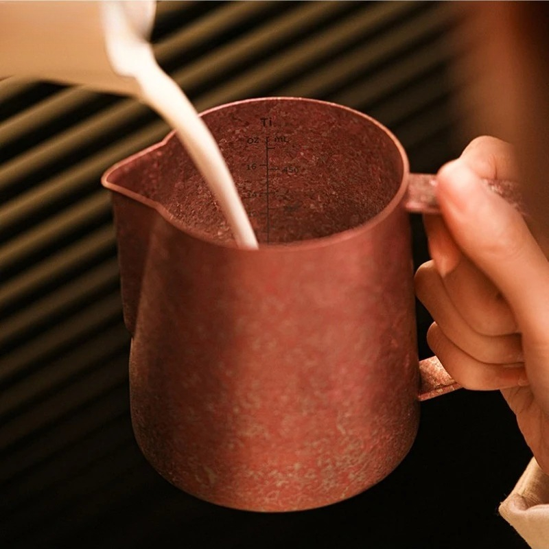JUSTINLAU 600ml Pure Titanium  - Milk Steaming Pitcher 评论和价格