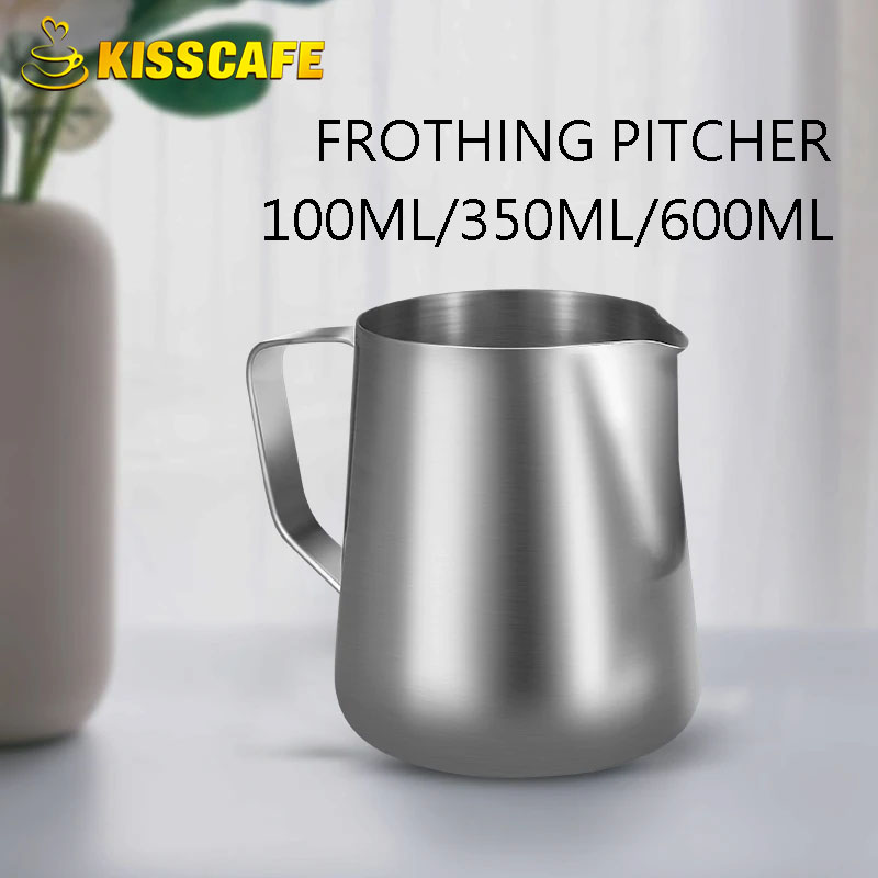 Milk Frother Jug Stainless Ste - Milk Steaming Pitcher 评论和价格