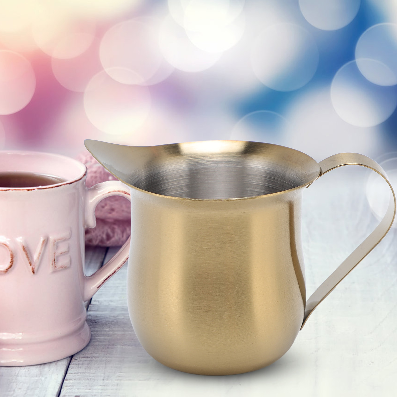 Stainless Steel Milk Frothing  - Milk Steaming Pitcher 评论和价格