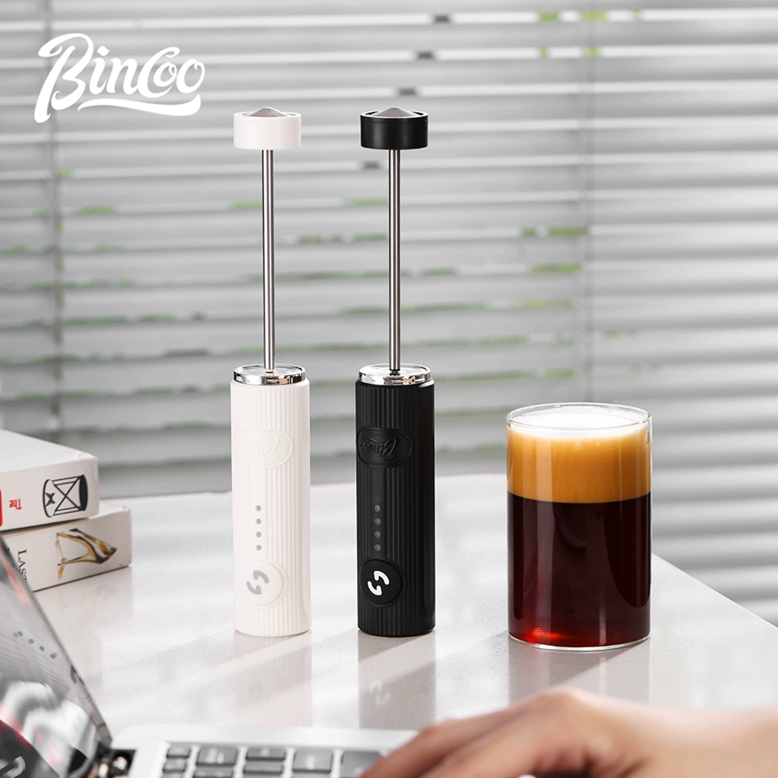 BINCOO Electric Coffee Frother - Milk Steaming Pitcher 评论和价格