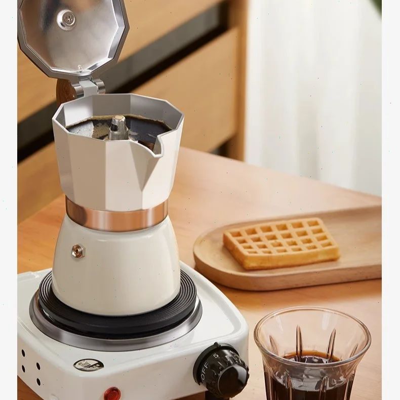 Round-bottomed Moka Pot Single - Coffee Equipment Wholesale 评论和价格